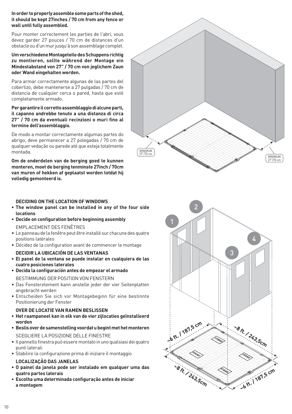 Keter Infinity 8X6 NG User Manual | Page 12 / 60