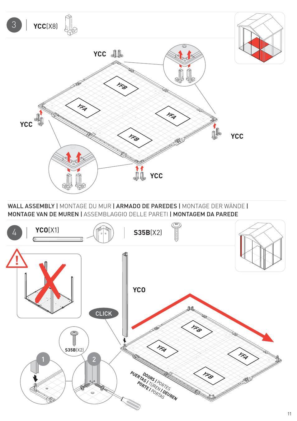 Keter Infinity 8X6 NG User Manual | Page 13 / 60