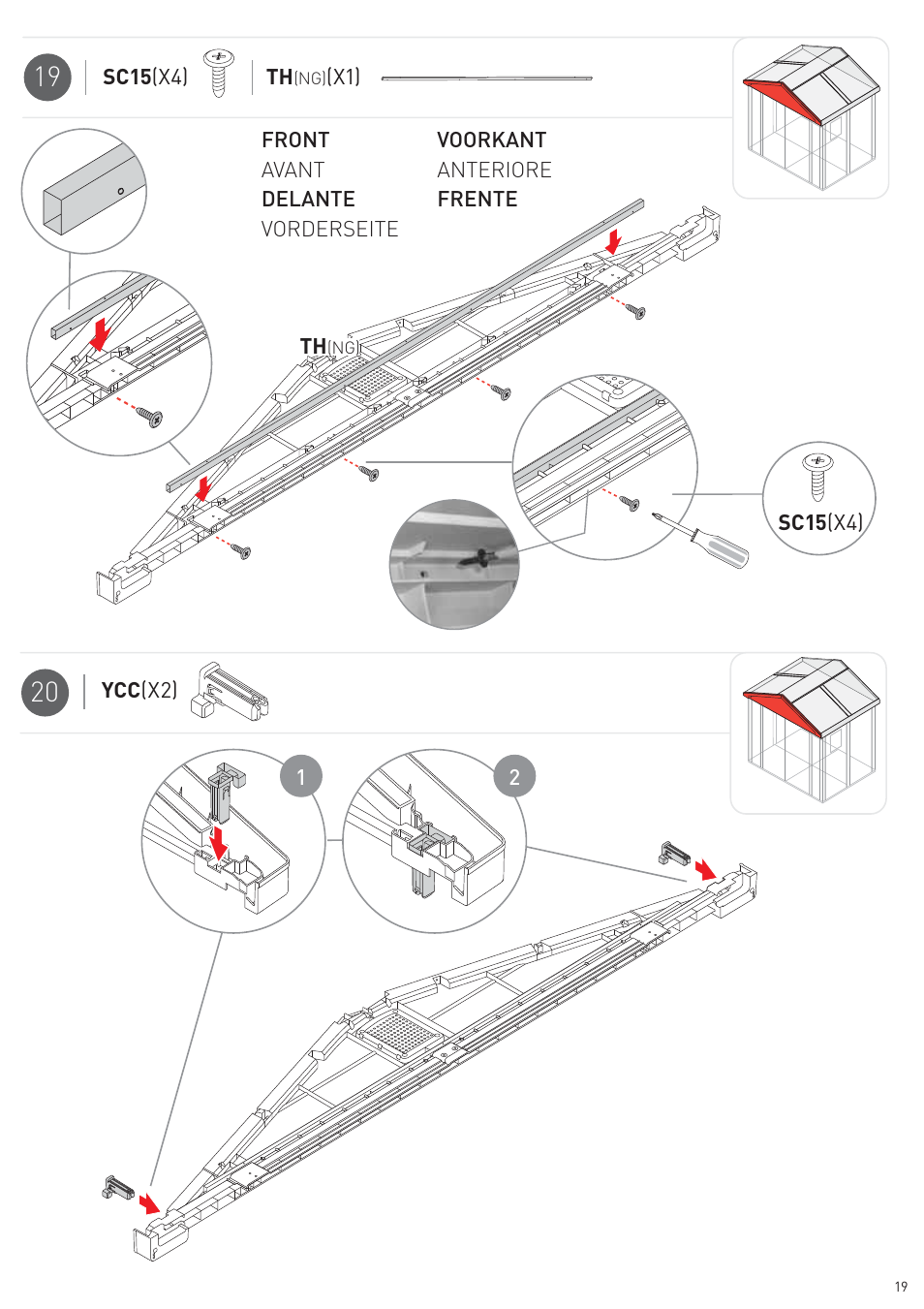 Keter Infinity 8X6 NG User Manual | Page 21 / 60