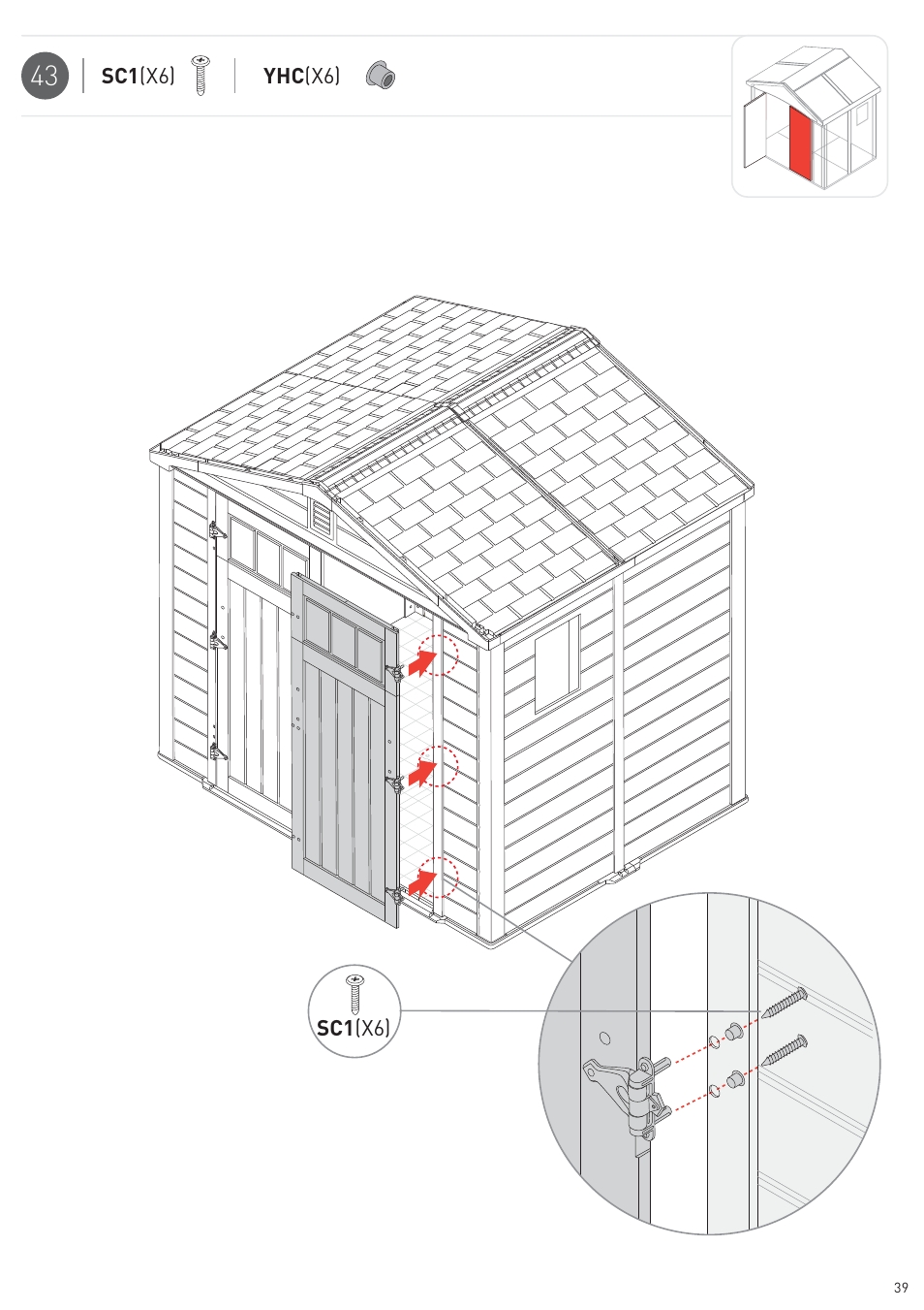 Keter Infinity 8X6 NG User Manual | Page 41 / 60