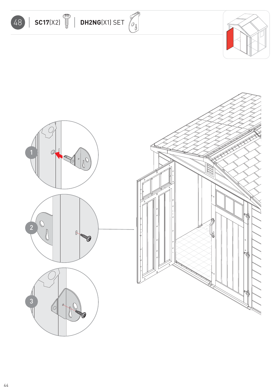 Keter Infinity 8X6 NG User Manual | Page 46 / 60