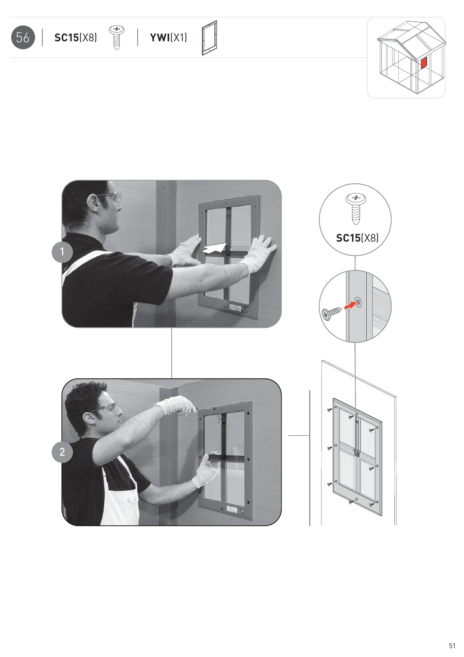 Keter Infinity 8X6 NG User Manual | Page 53 / 60