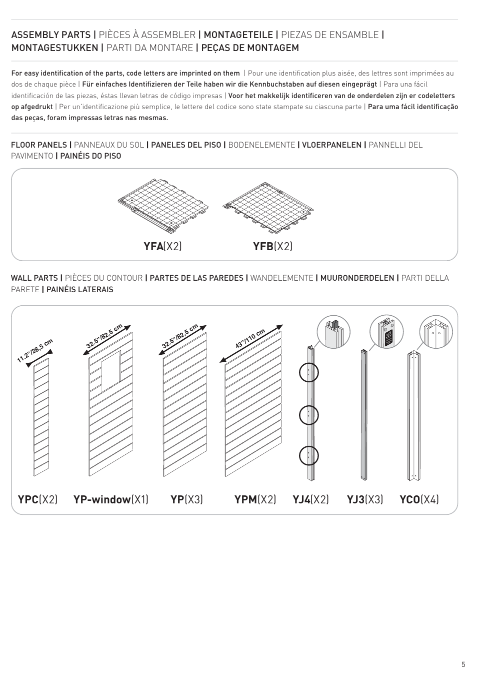 Keter Infinity 8X6 NG User Manual | Page 7 / 60