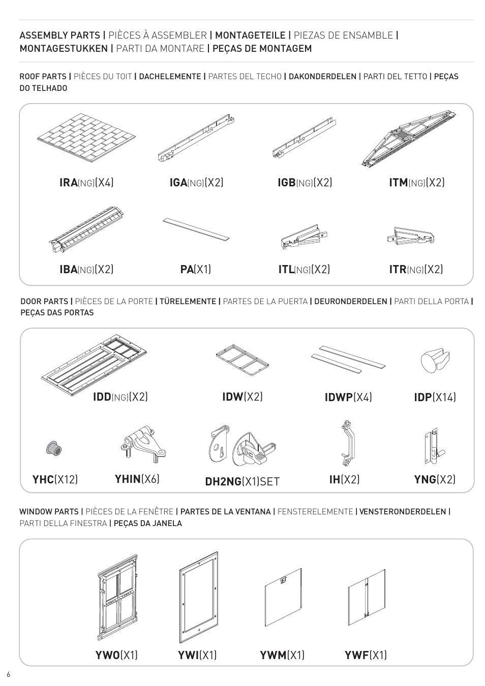 Keter Infinity 8X6 NG User Manual | Page 8 / 60