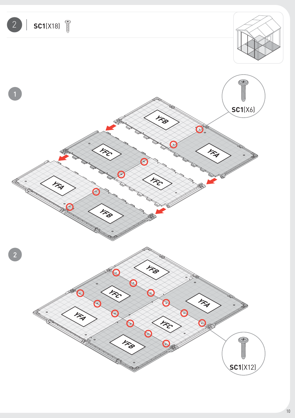 Keter Infinity 8X9 User Manual | Page 11 / 64
