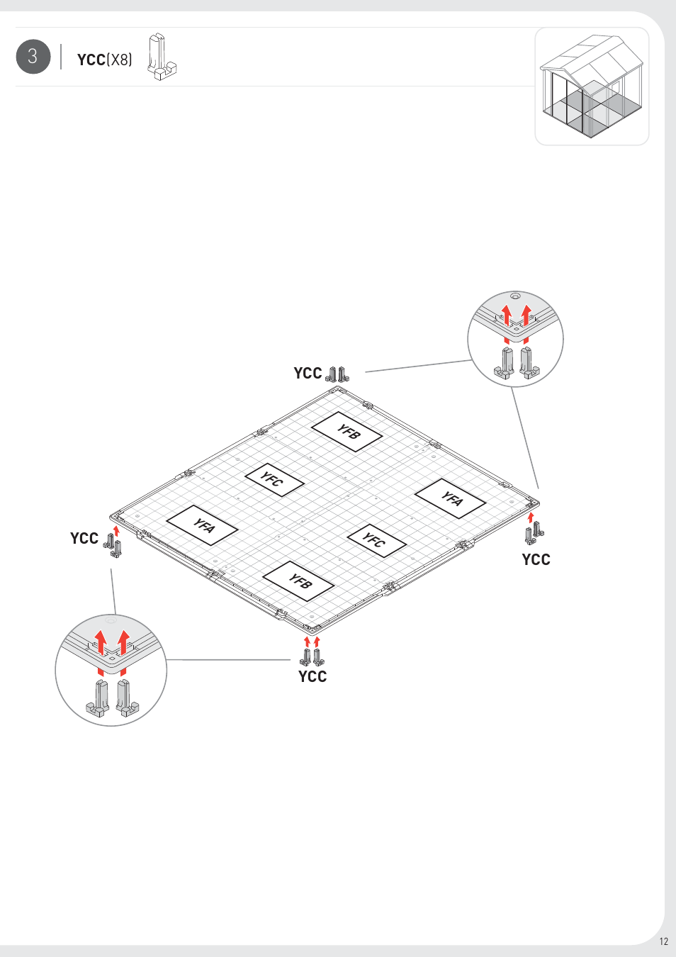 Keter Infinity 8X9 User Manual | Page 13 / 64