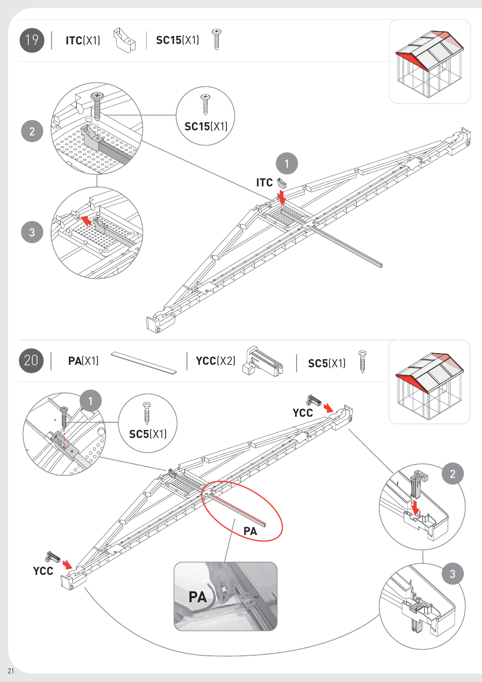 Keter Infinity 8X9 User Manual | Page 22 / 64