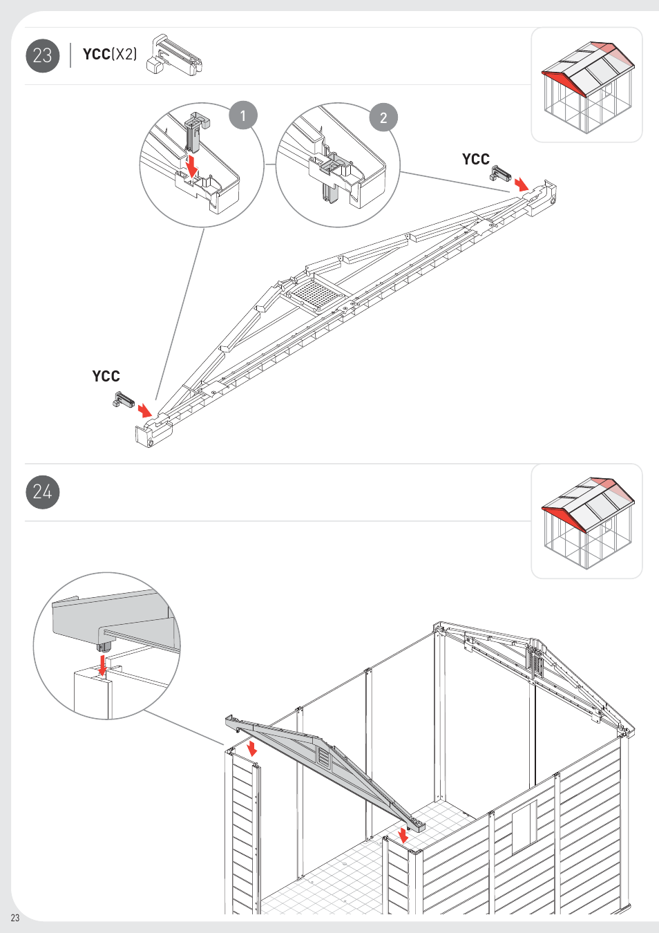 Keter Infinity 8X9 User Manual | Page 24 / 64