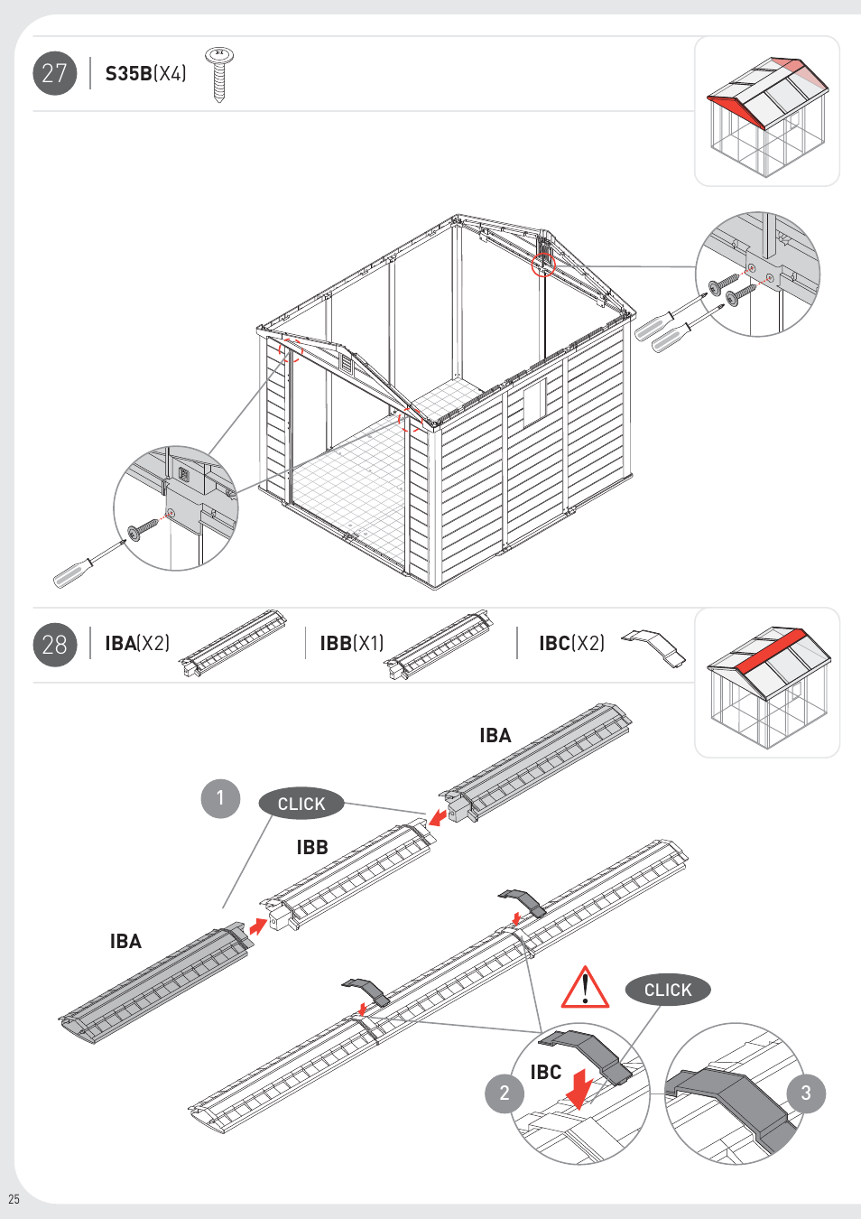 Keter Infinity 8X9 User Manual | Page 26 / 64
