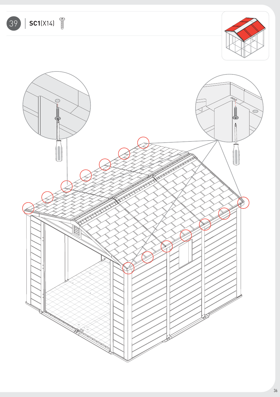 Keter Infinity 8X9 User Manual | Page 37 / 64