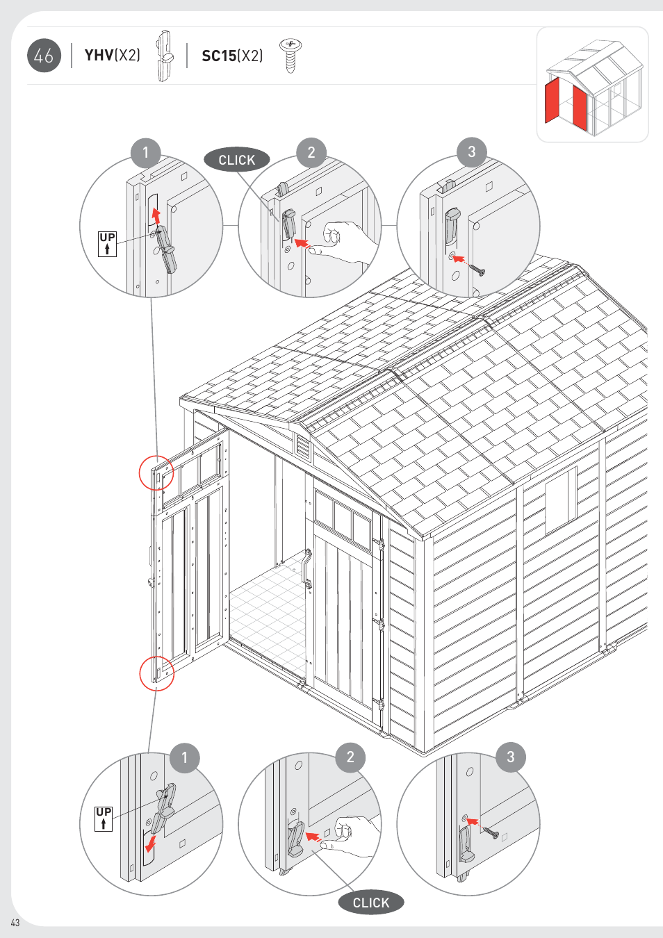 Keter Infinity 8X9 User Manual | Page 44 / 64