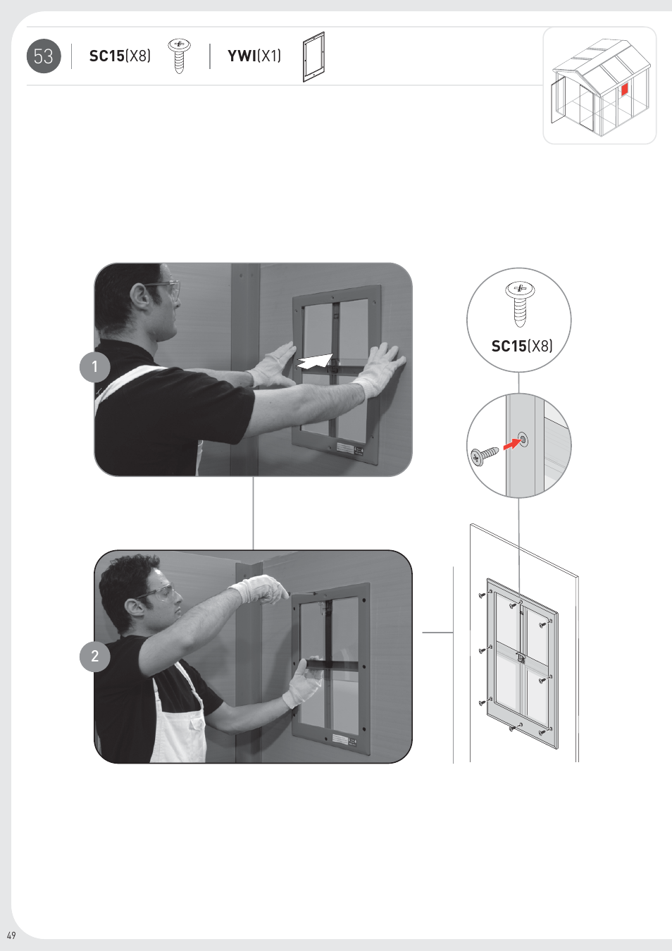 Keter Infinity 8X9 User Manual | Page 50 / 64