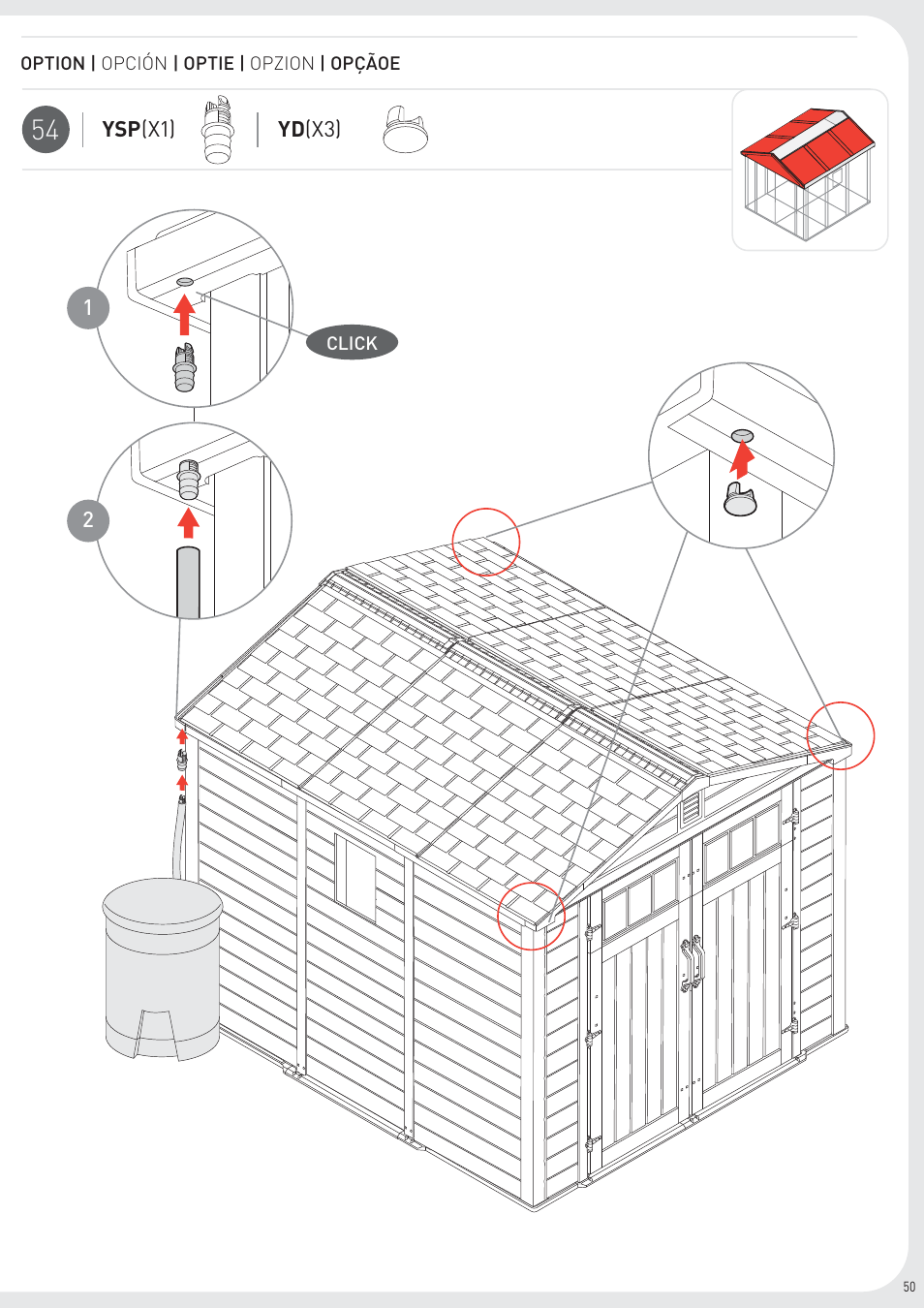 Keter Infinity 8X9 User Manual | Page 51 / 64