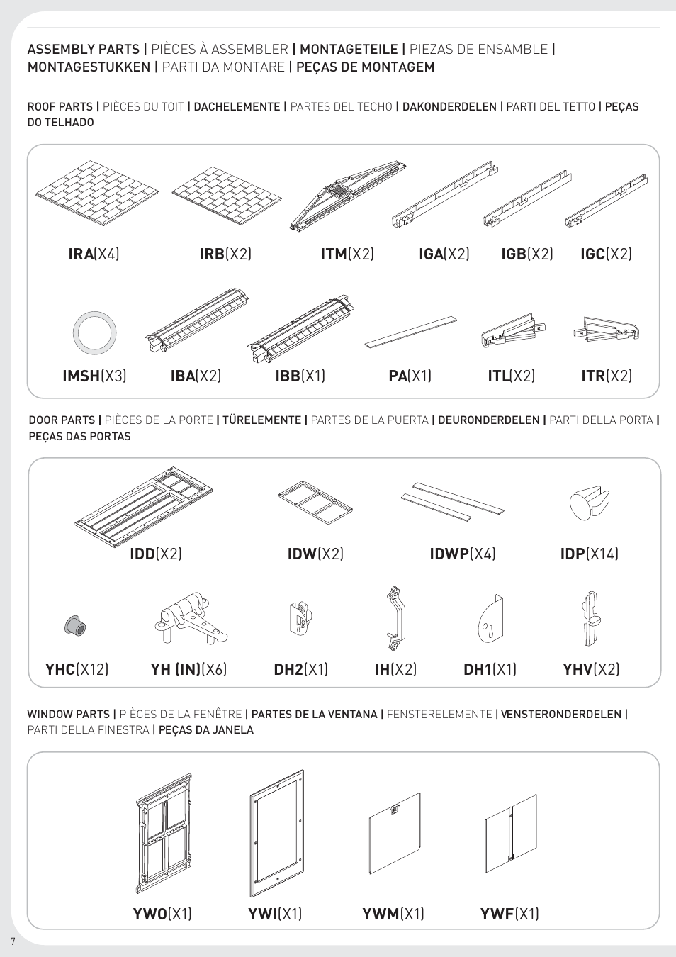 Keter Infinity 8X9 User Manual | Page 8 / 64