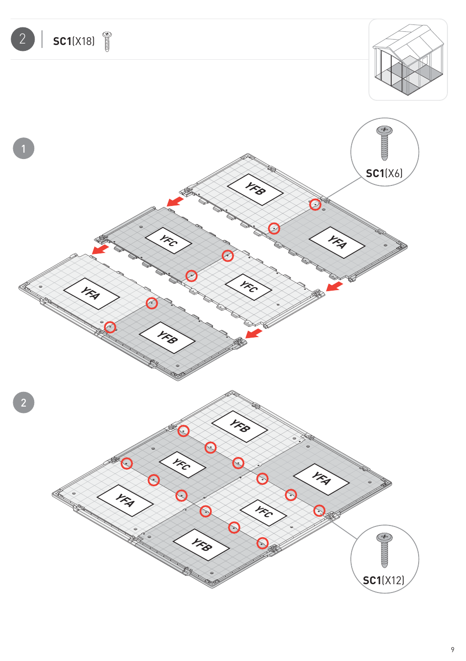 Keter Infinity 8X9 NG User Manual | Page 11 / 64