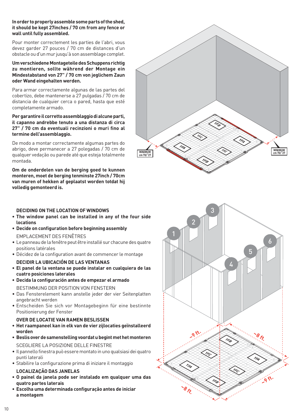 Keter Infinity 8X9 NG User Manual | Page 12 / 64