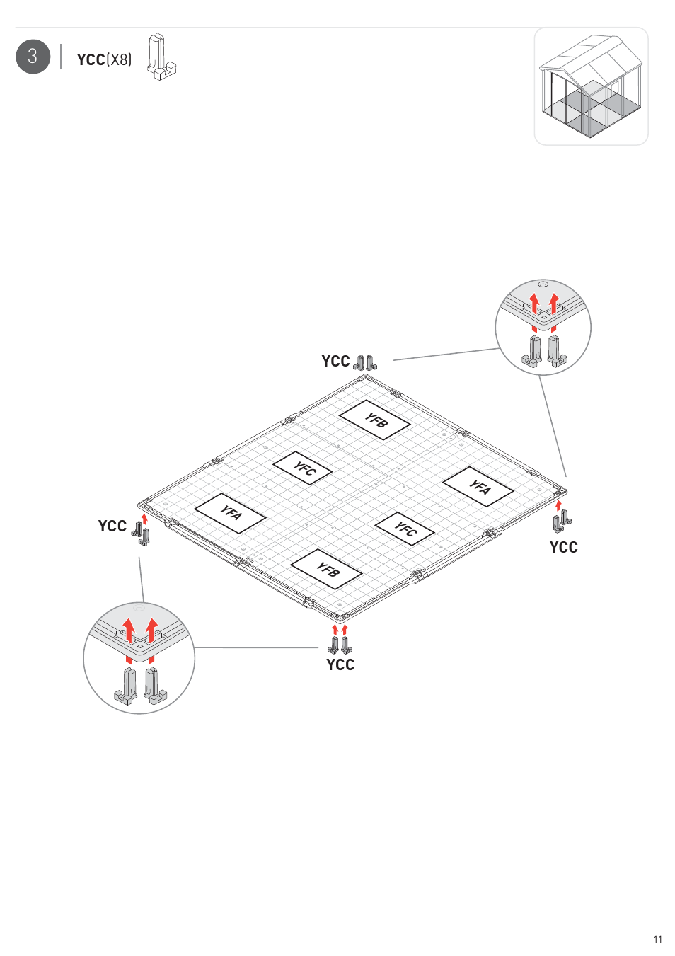 Keter Infinity 8X9 NG User Manual | Page 13 / 64