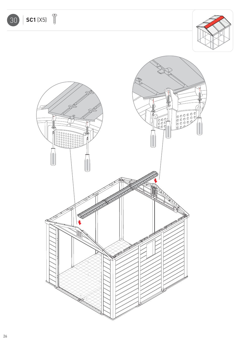 Keter Infinity 8X9 NG User Manual | Page 28 / 64