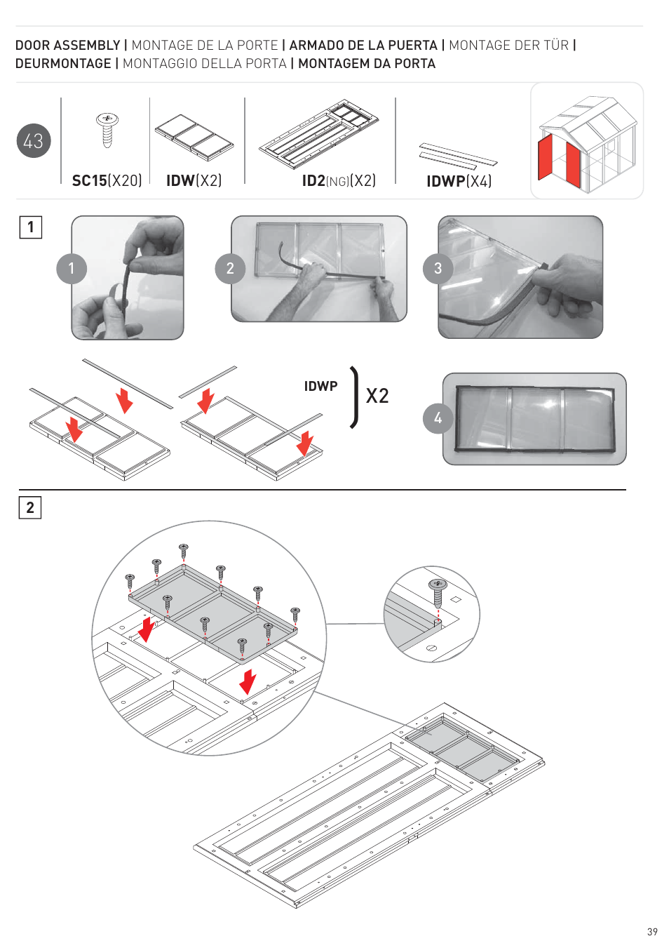 Keter Infinity 8X9 NG User Manual | Page 41 / 64