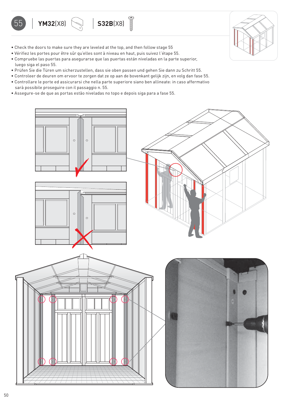 Keter Infinity 8X9 NG User Manual | Page 52 / 64