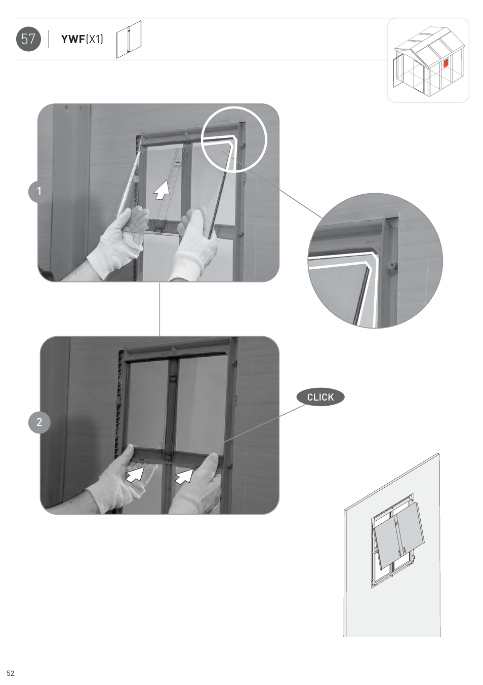 Keter Infinity 8X9 NG User Manual | Page 54 / 64