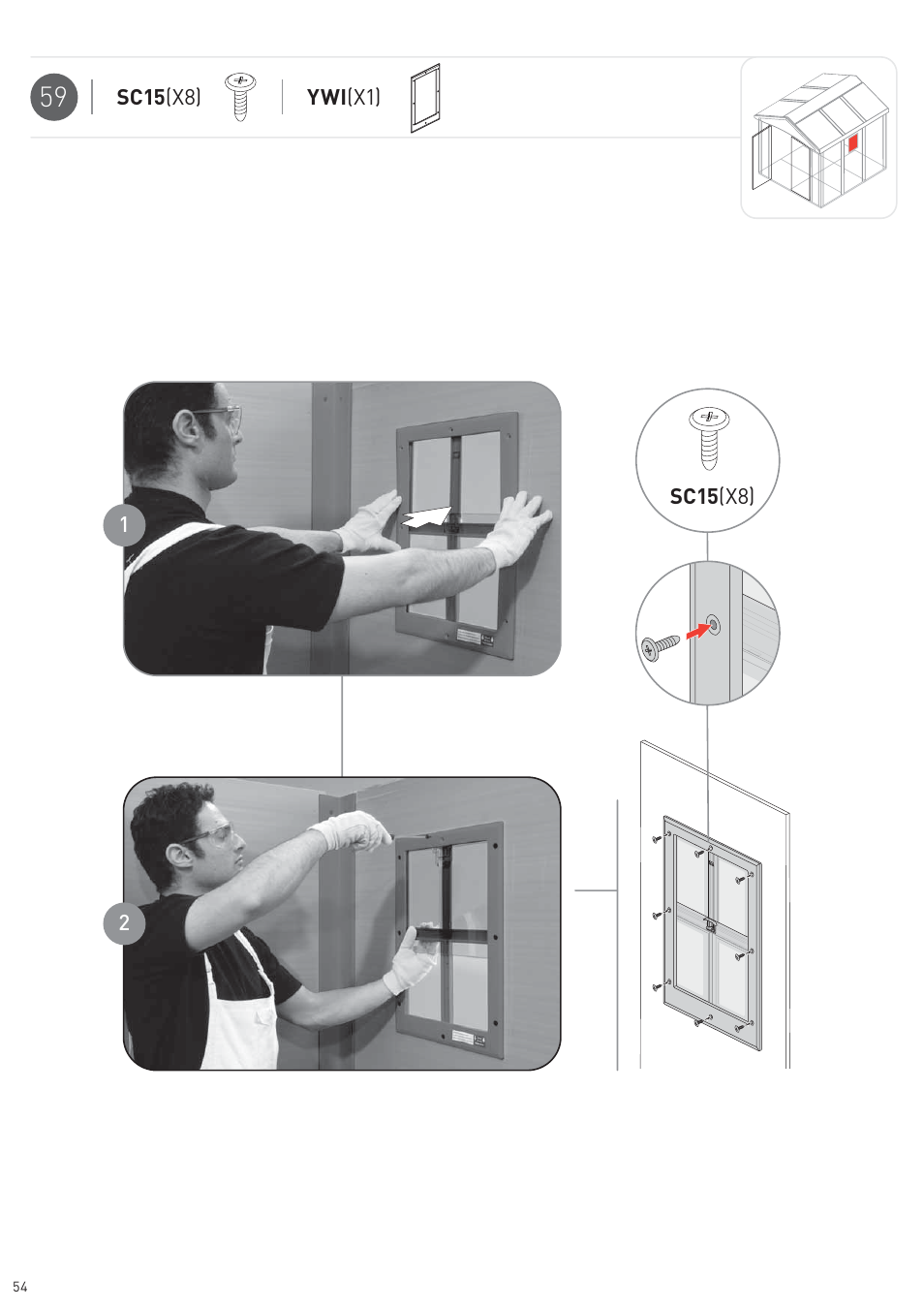 Keter Infinity 8X9 NG User Manual | Page 56 / 64