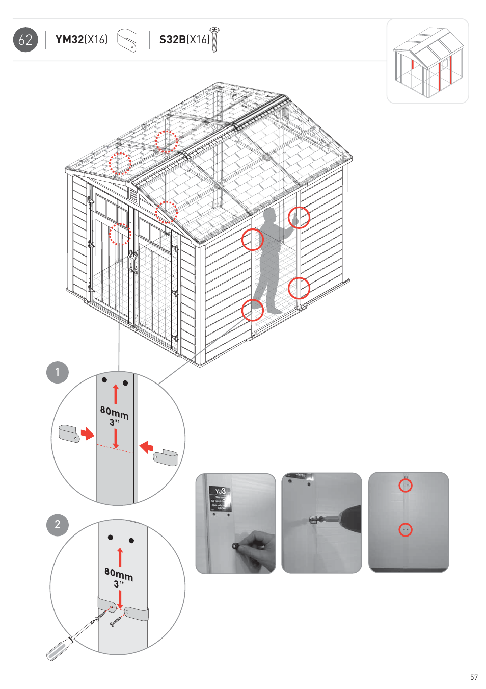 Keter Infinity 8X9 NG User Manual | Page 59 / 64