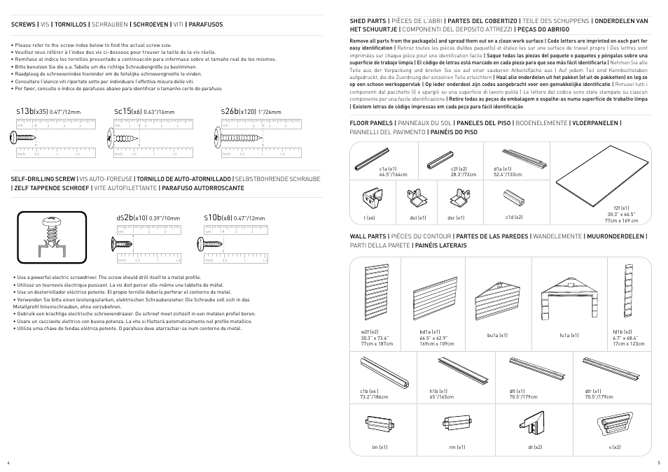 Keter Manor 6X3DD User Manual | Page 3 / 17