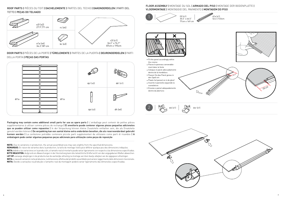 Keter Manor 6X3DD User Manual | Page 4 / 17