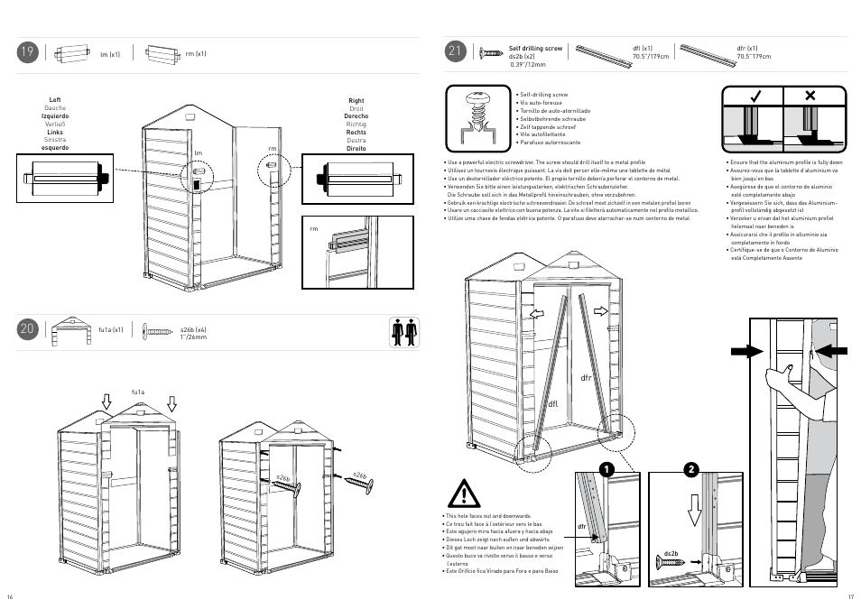 Keter Manor 6X3DD User Manual | Page 9 / 17