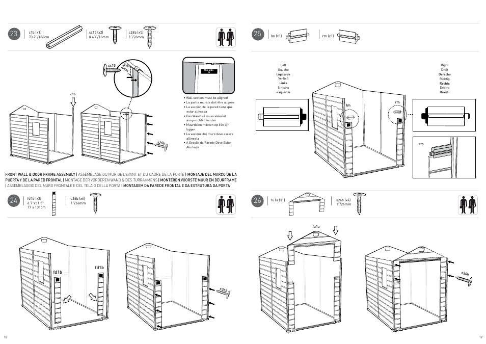 Keter Manor 6X8DD User Manual | Page 10 / 21