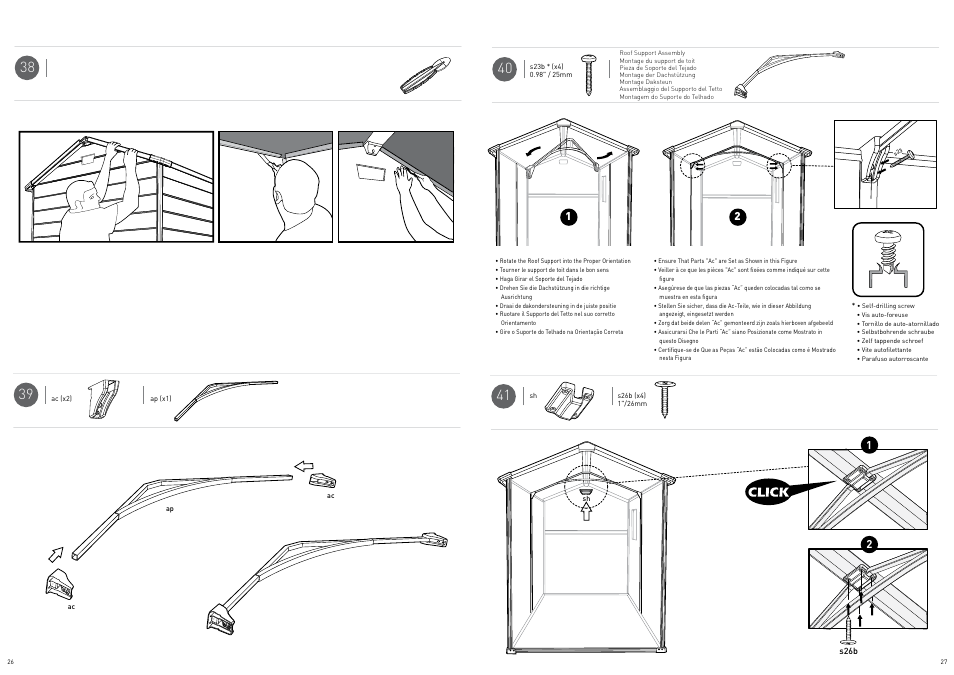 Keter Manor 6X8DD User Manual | Page 14 / 21