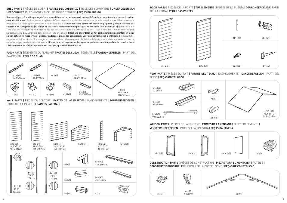Keter Manor 6X8DD User Manual | Page 3 / 21
