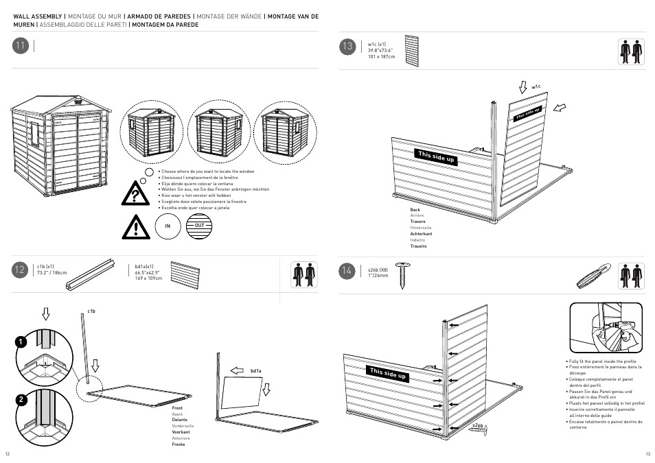 Keter Manor 6X8DD User Manual | Page 7 / 21