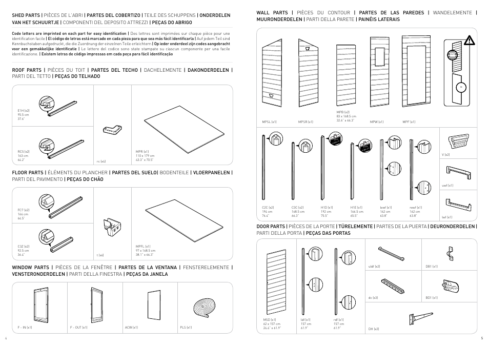 Keter Manor Pent 6x4 User Manual | Page 3 / 17