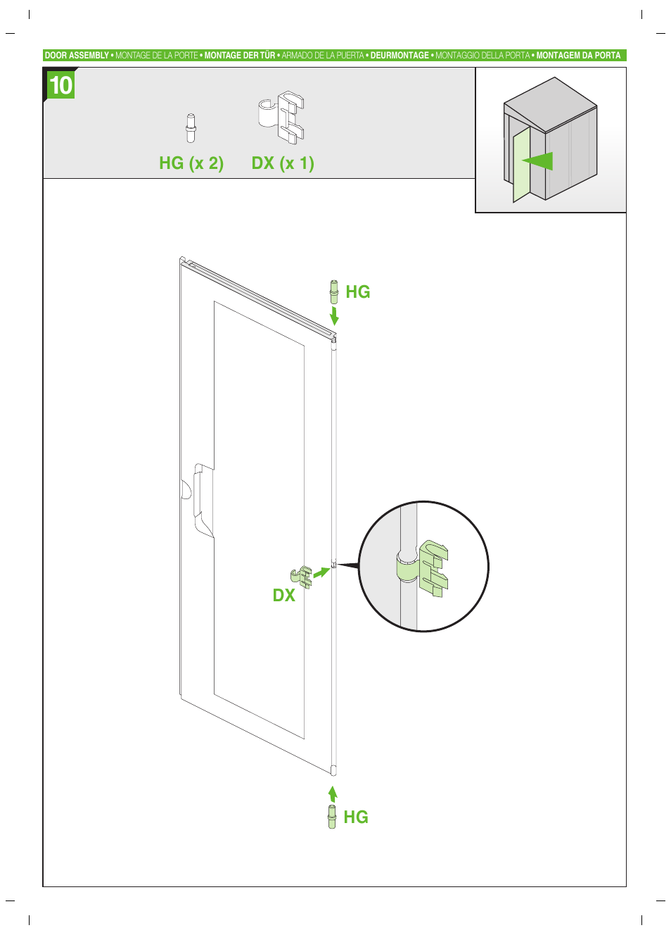 Keter Pent 4x6 User Manual | Page 13 / 32