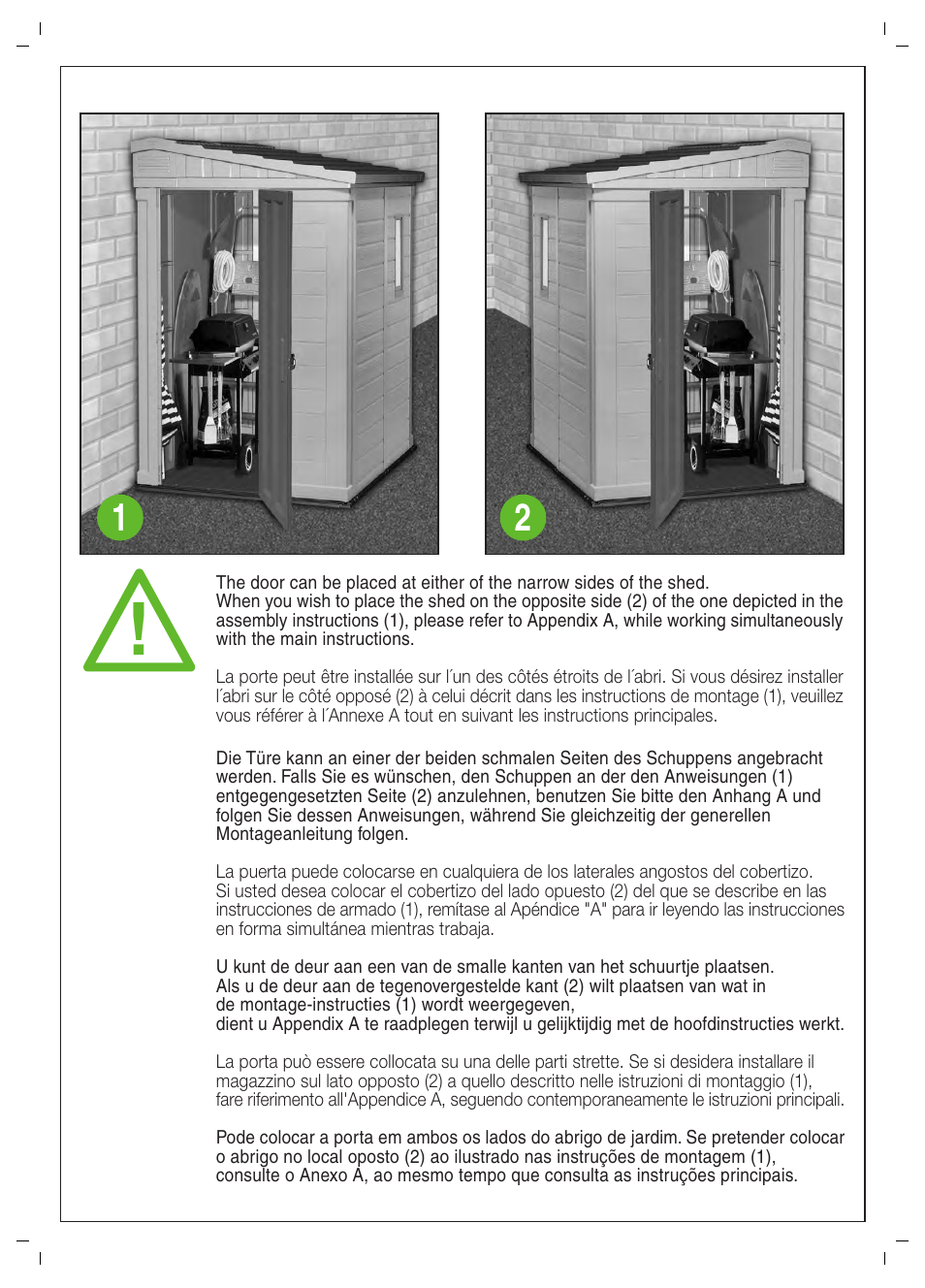 Keter Pent 4x6 User Manual | Page 8 / 32