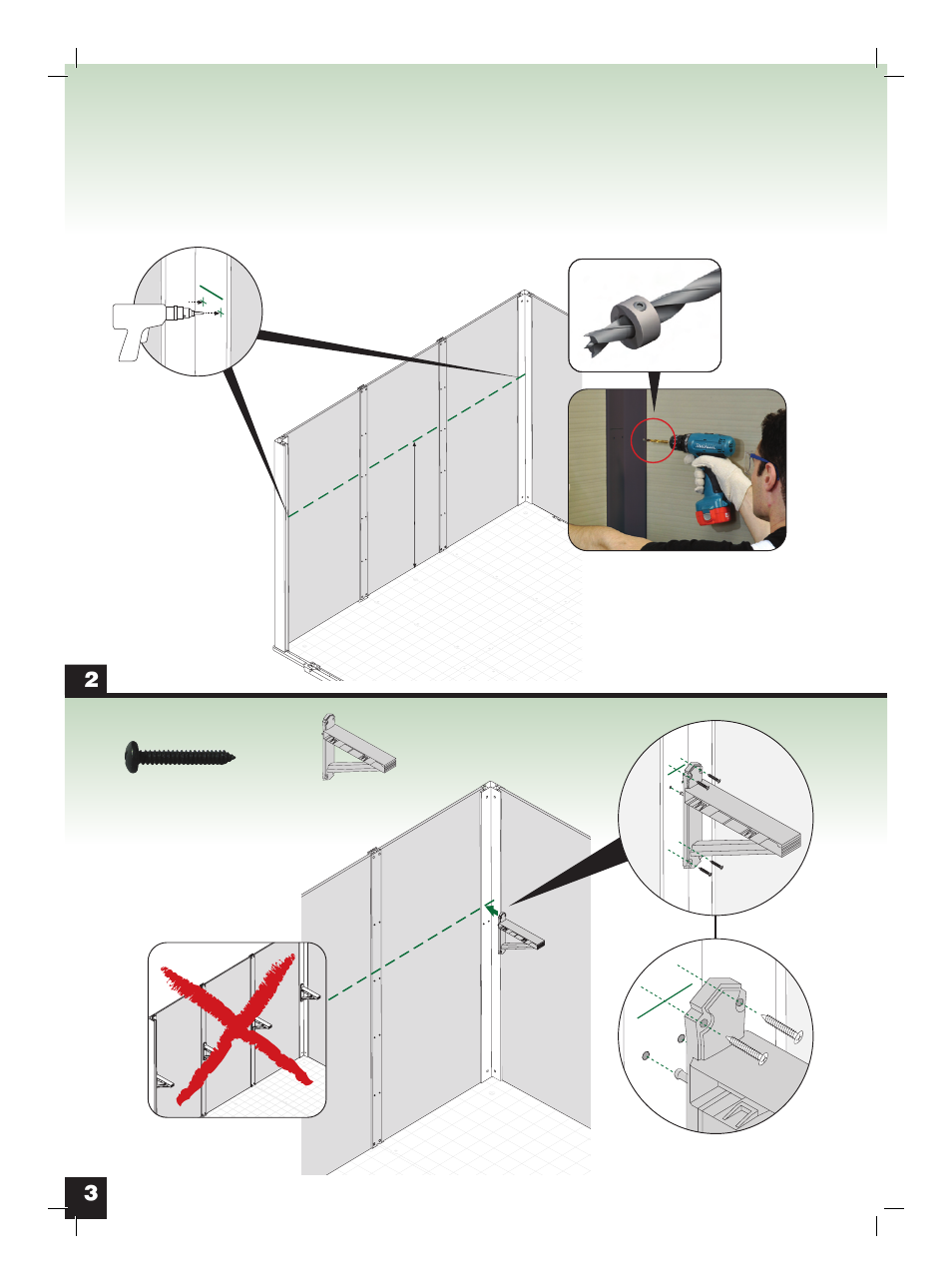 Keter Tri-Panel Shelf Kit Sierra User Manual | Page 4 / 8