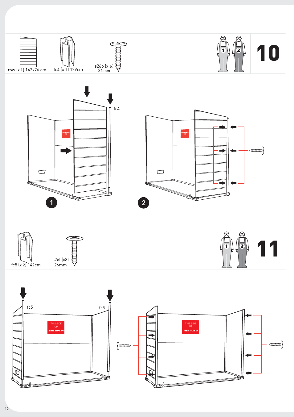 Keter Bikes, Bins & More User Manual | Page 12 / 24