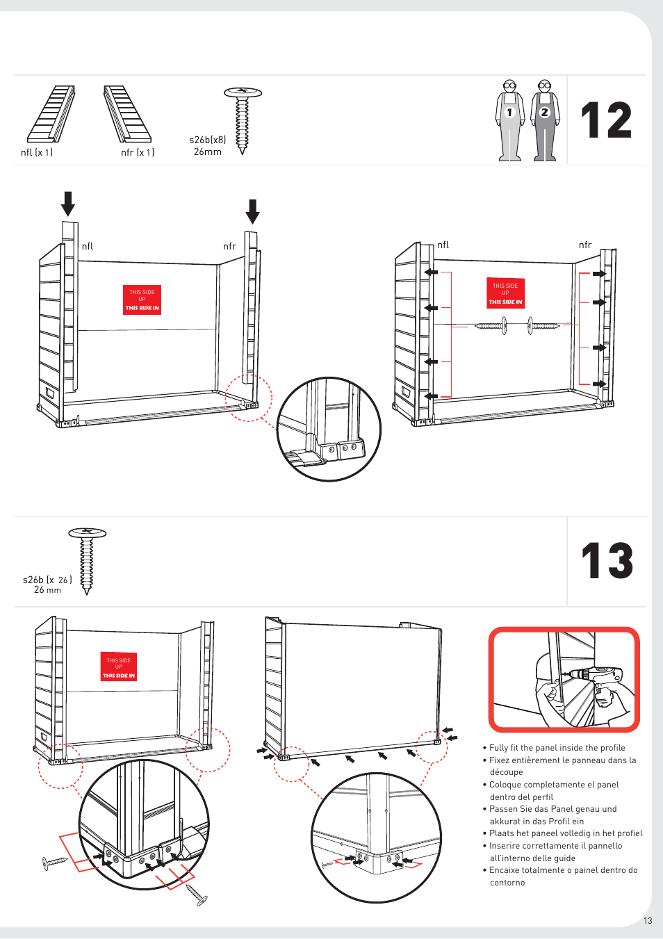 Keter Bikes, Bins & More User Manual | Page 13 / 24