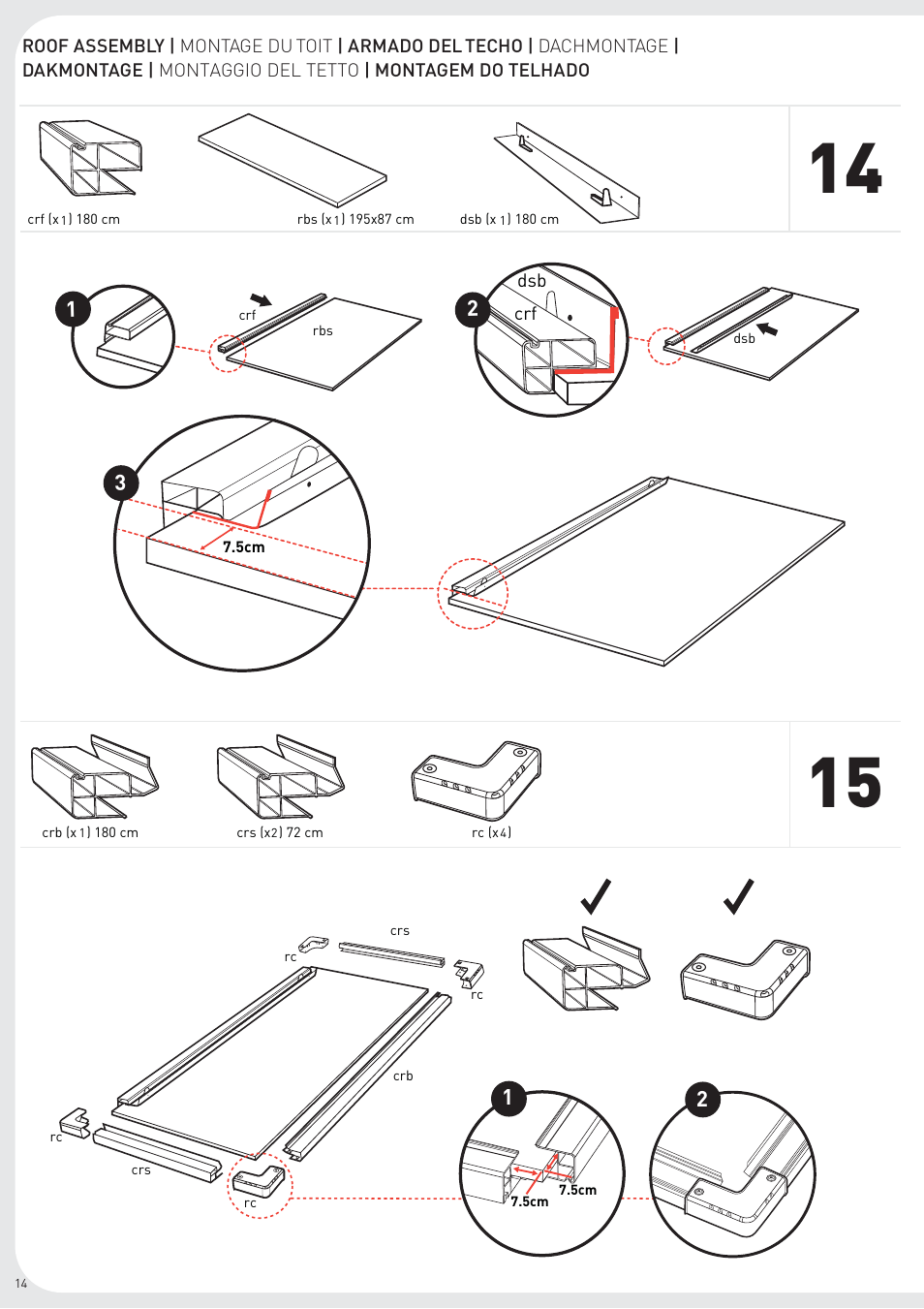 Keter Bikes, Bins & More User Manual | Page 14 / 24