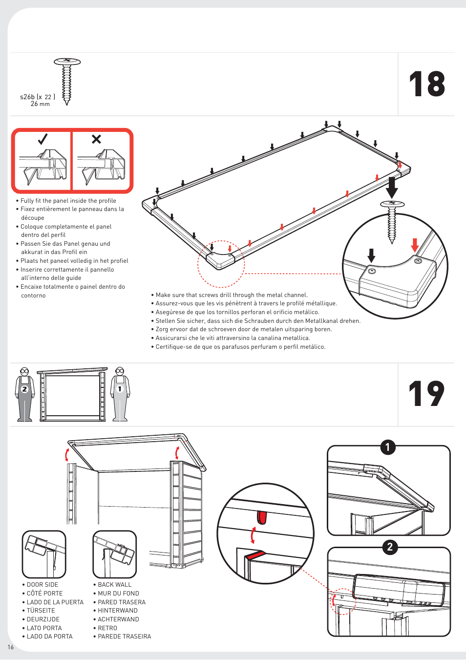 Keter Bikes, Bins & More User Manual | Page 16 / 24