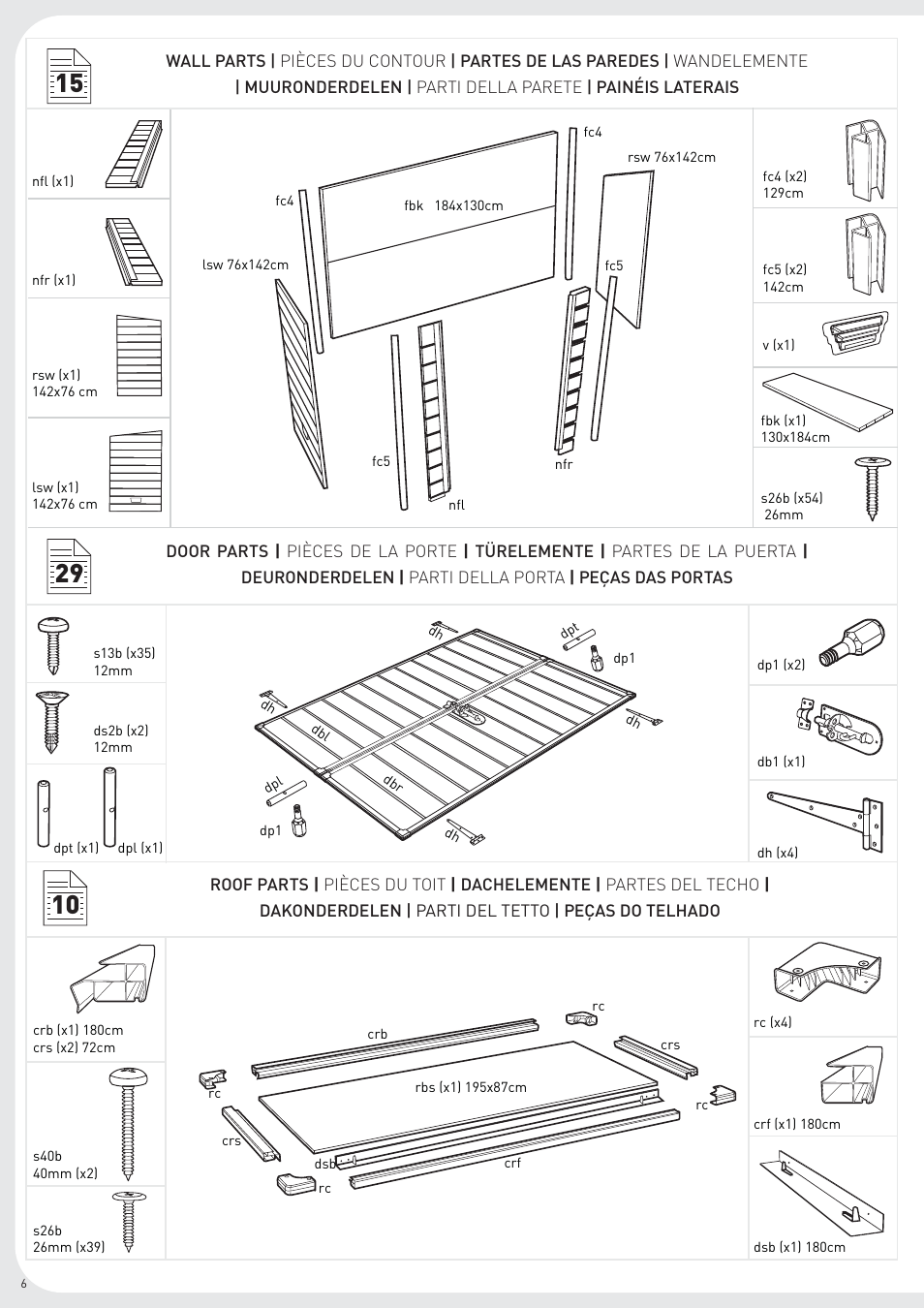 Keter Bikes, Bins & More User Manual | Page 6 / 24