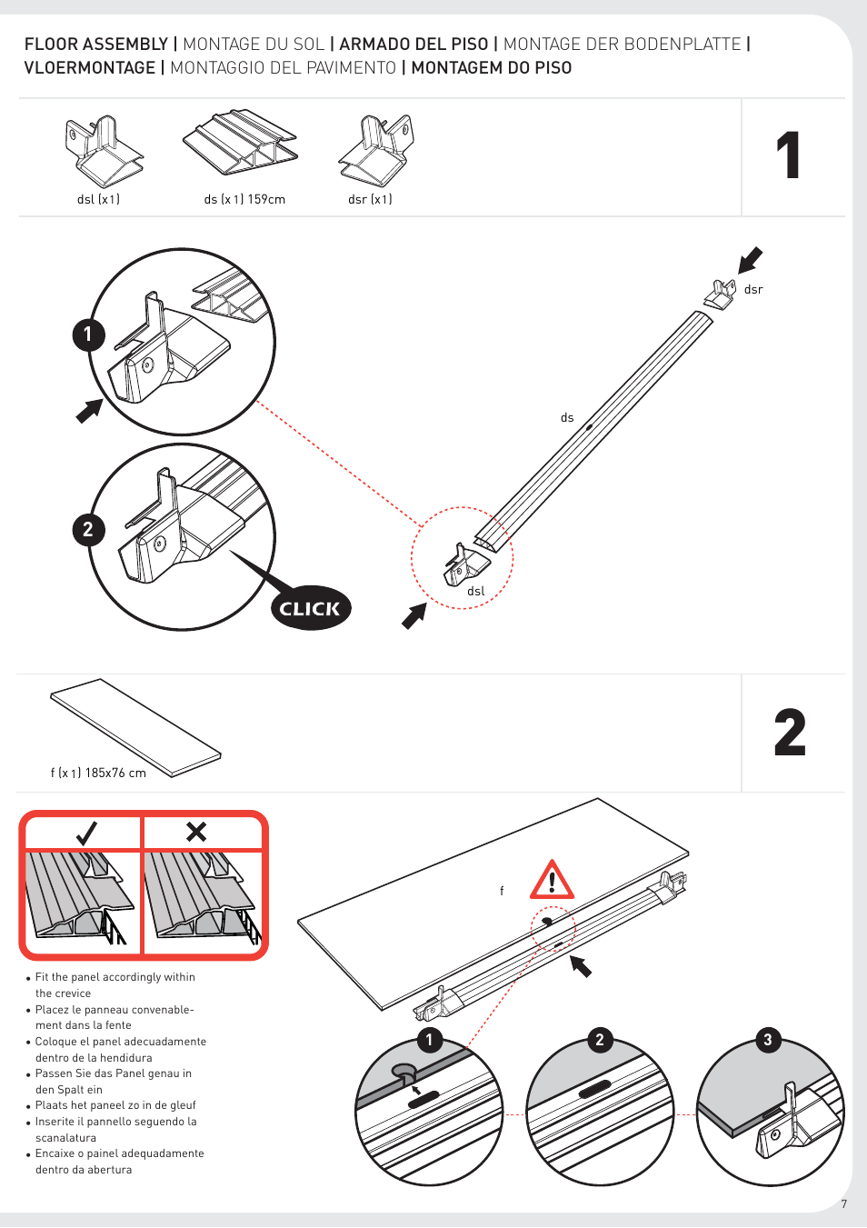 Keter Bikes, Bins & More User Manual | Page 7 / 24