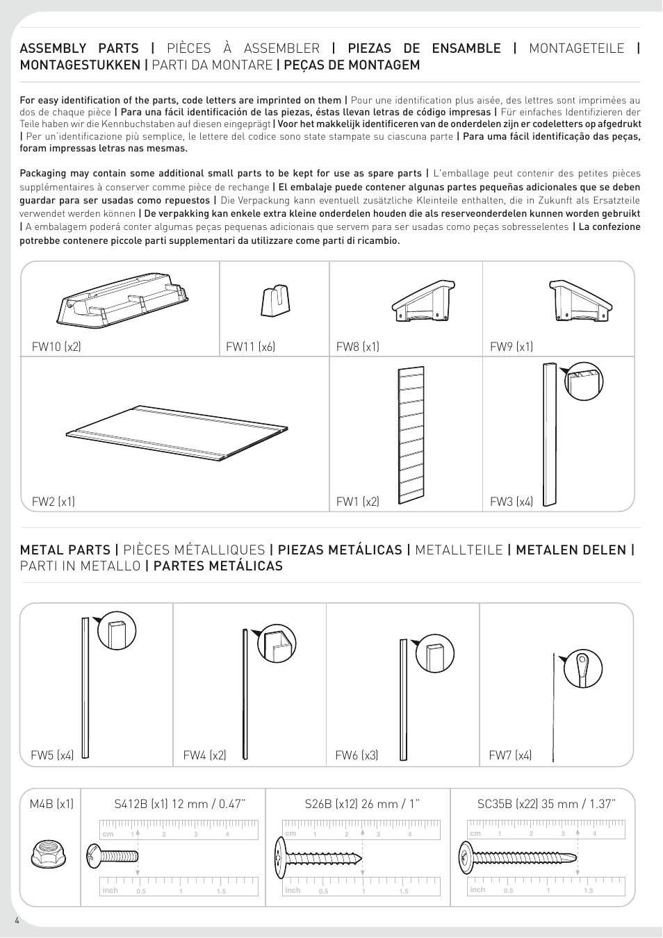 Keter Firewood Shelter User Manual | Page 4 / 16