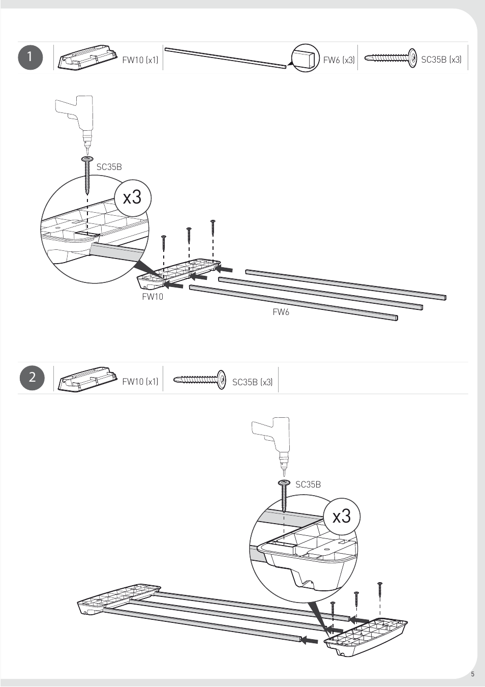 Keter Firewood Shelter User Manual | Page 5 / 16