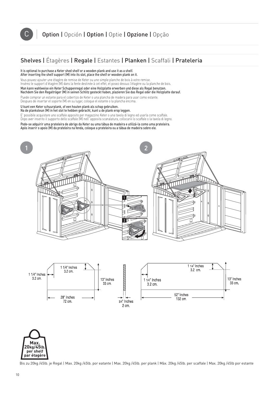 Keter Garden Shed User Manual | Page 10 / 16