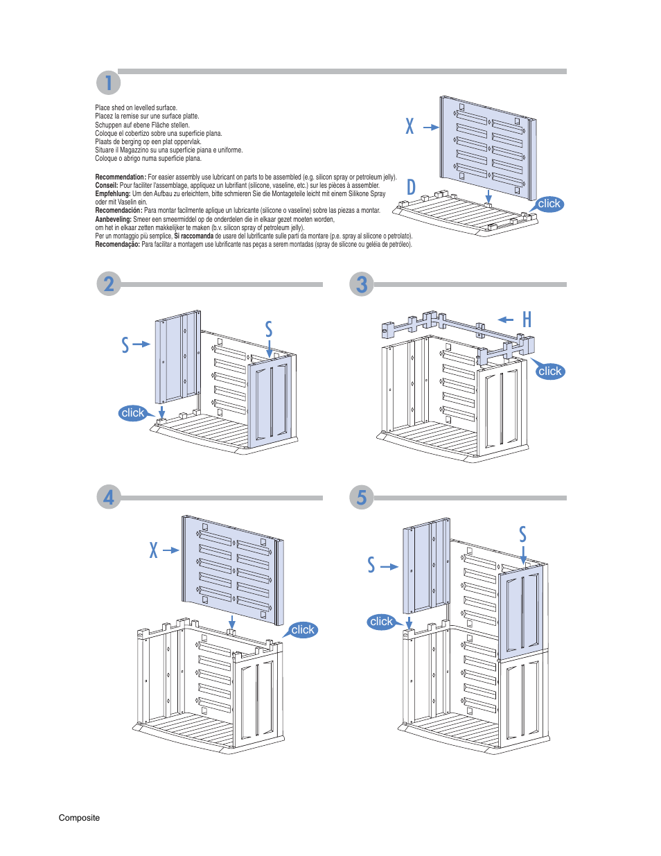 Keter High Garden Shed User Manual | Page 4 / 12