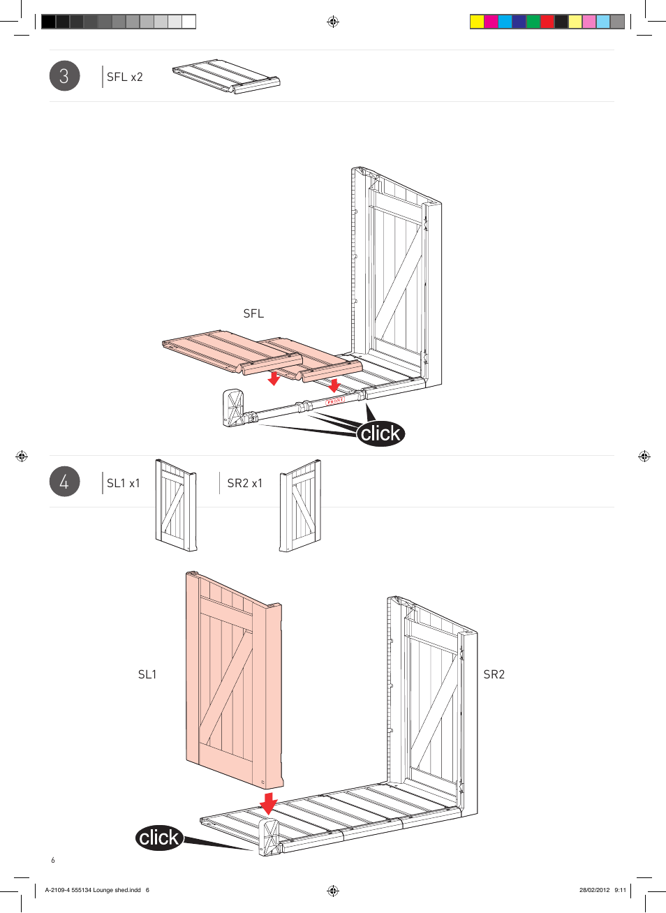 Keter Lounge Shed User Manual | Page 6 / 16