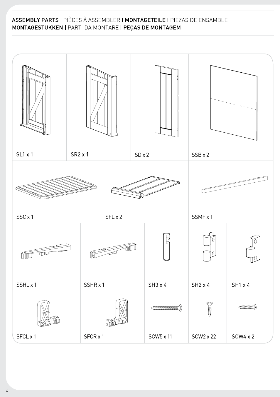 Keter Midi Store User Manual | Page 4 / 16